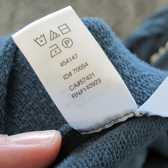 LOU & GREY Sweatshirt Women's Size XS Blue Turtleneck - Picture 8 of 10